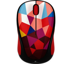 Logitech Play M238 Wireless Optical Mouse - Red Facets
